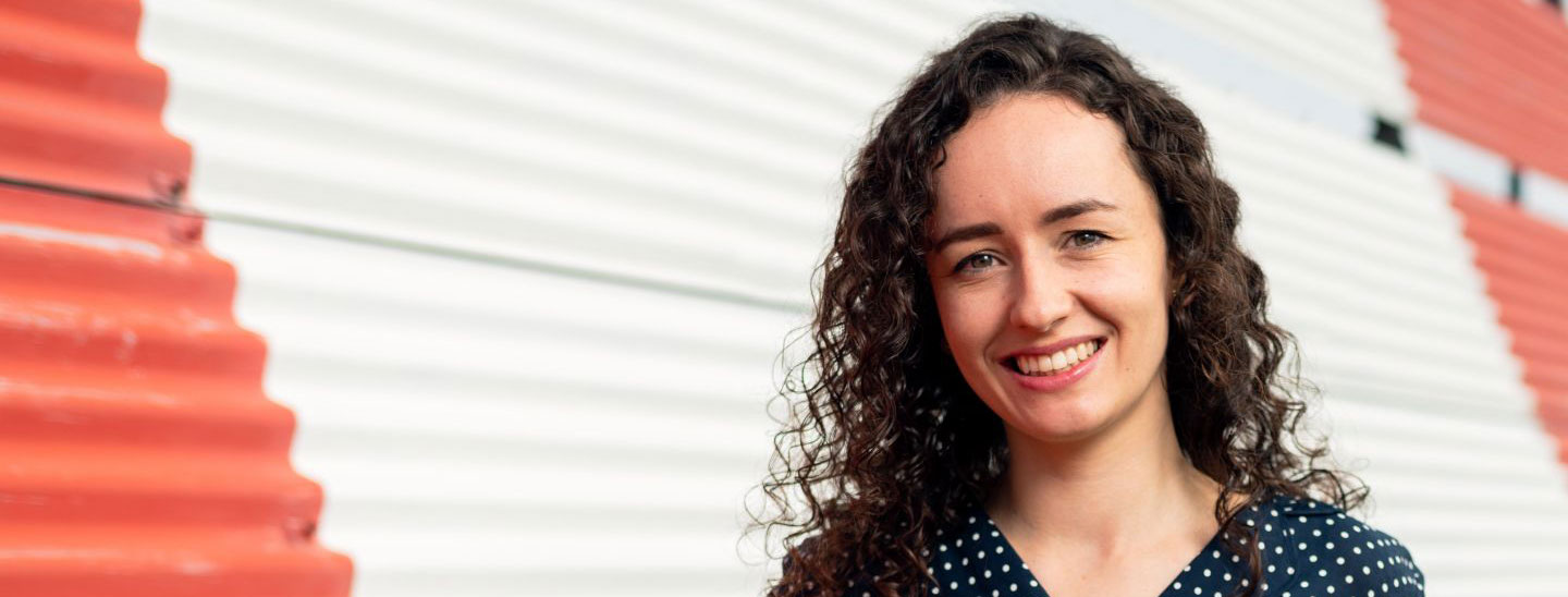 Student female smiling