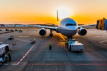 Sydney airport plane landed