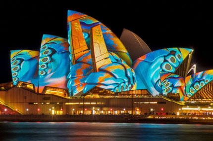 Sydney opera house art