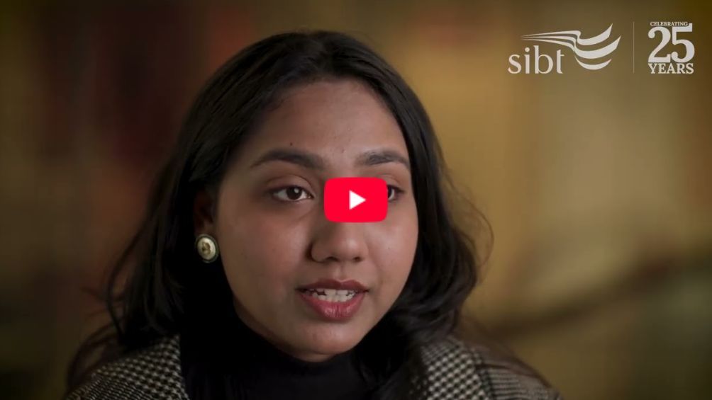 Play Video - Meet our SIBT Students | Tanzima